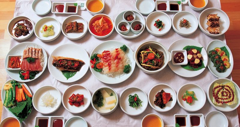 Korean Table Spread