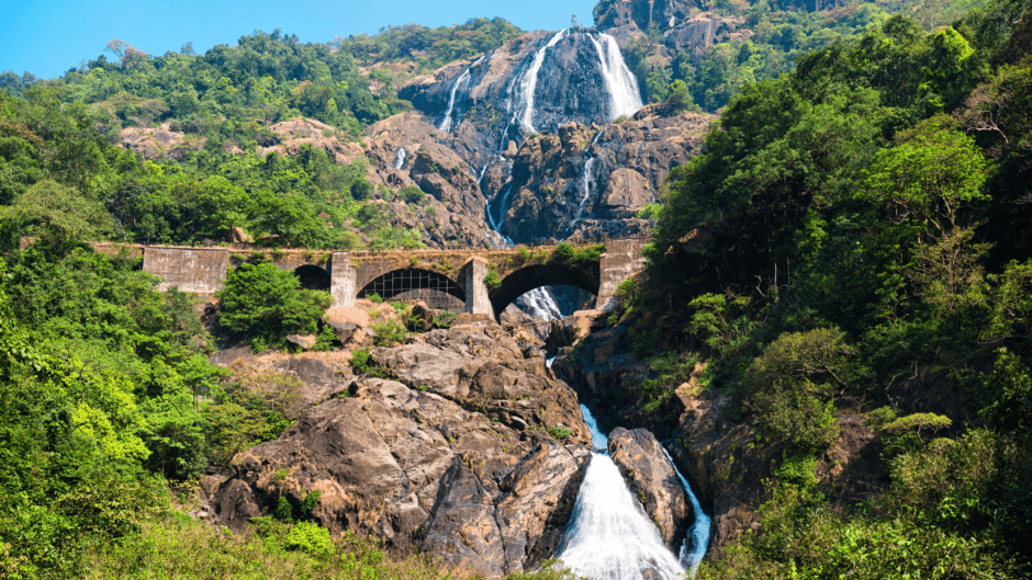 Dudhsagar-Waterfalls-Goa